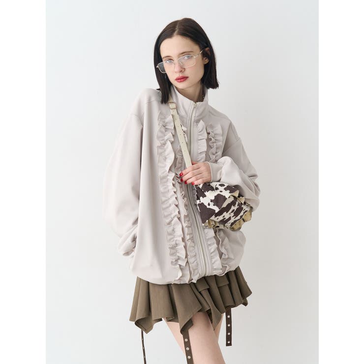 フリルトラックジャケット【セットアップ対応】 | jouetie | 詳細画像11 