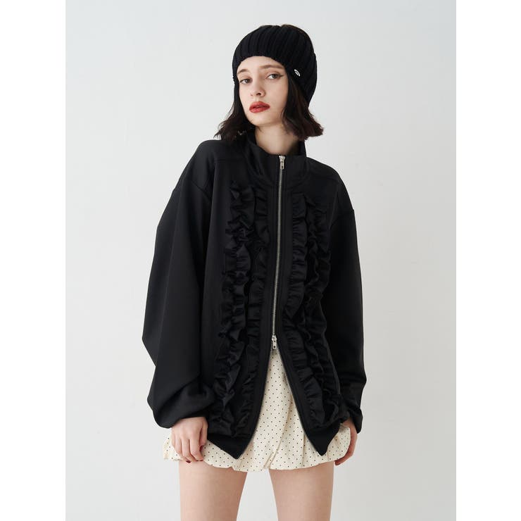 フリルトラックジャケット【セットアップ対応】 | jouetie | 詳細画像14 