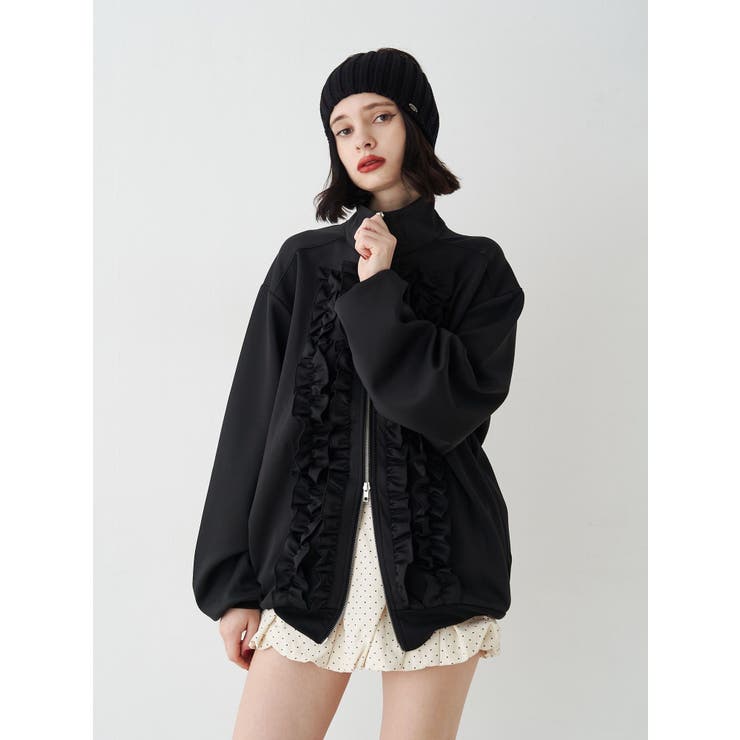 フリルトラックジャケット【セットアップ対応】 | jouetie | 詳細画像15 