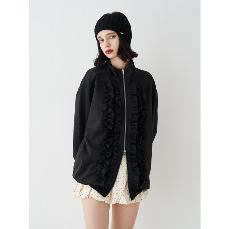 フリルトラックジャケット【セットアップ対応】 | jouetie | 詳細画像16 