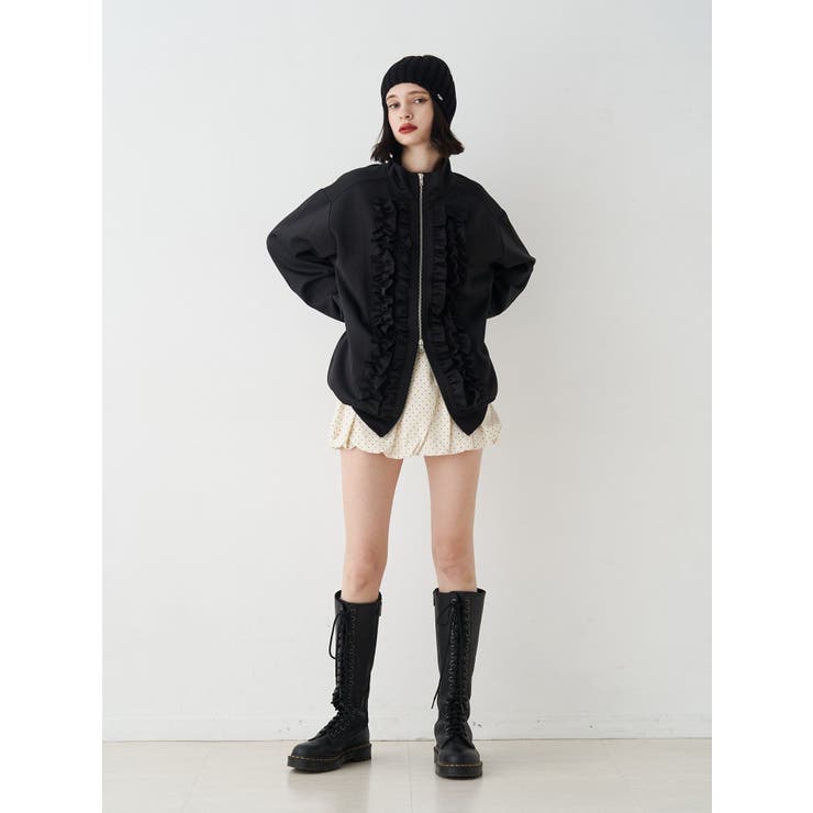 フリルトラックジャケット【セットアップ対応】 | jouetie | 詳細画像18 