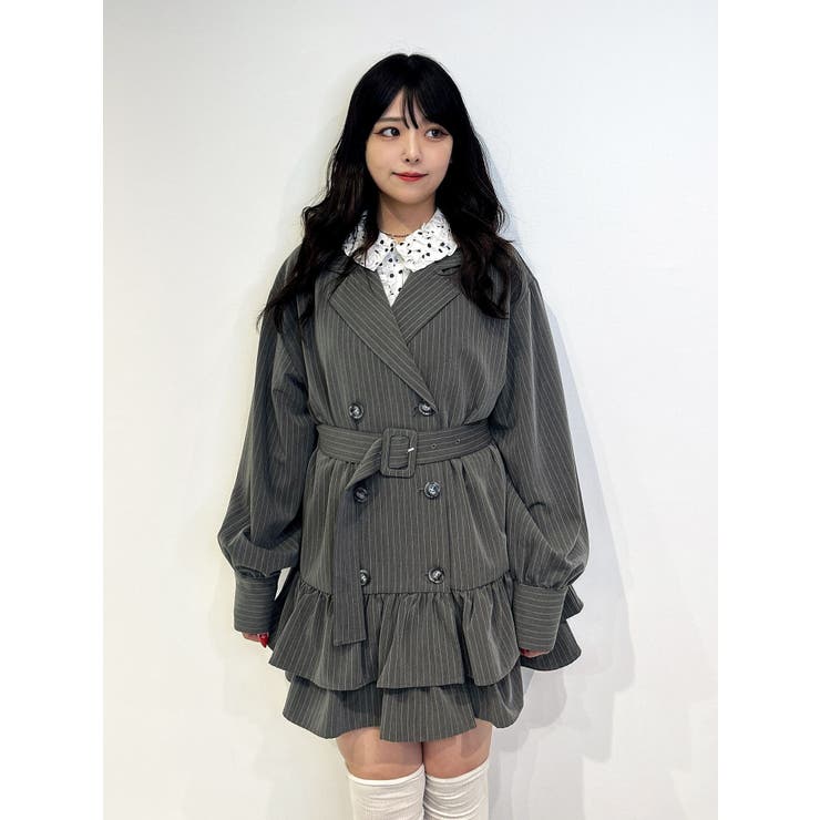 シアーフリルショートブラウス | jouetie | 詳細画像18 