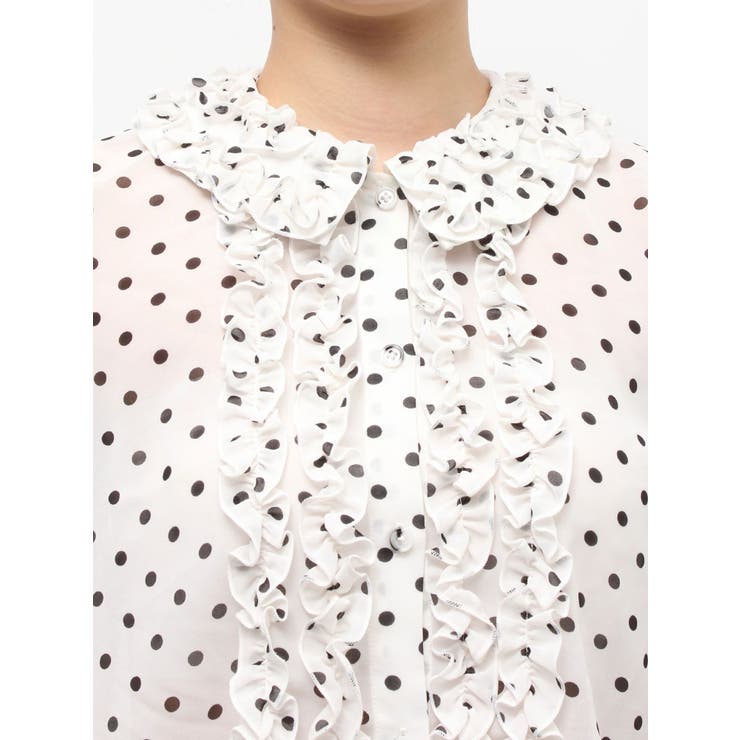 シアーフリルショートブラウス | jouetie | 詳細画像23 