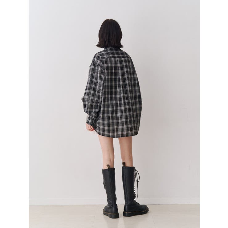 ギャザーリボンルーズシャツ | jouetie | 詳細画像8 