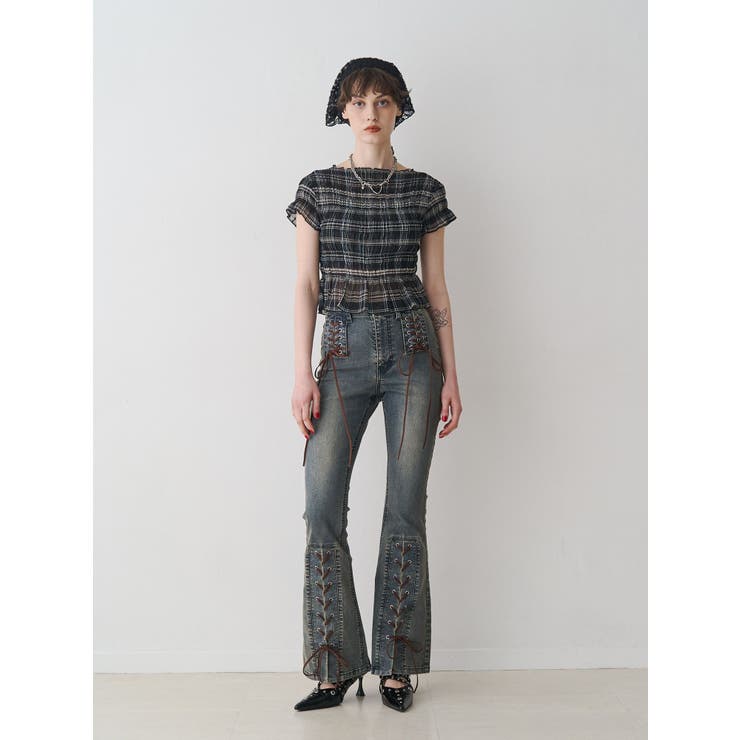 シャーリングシアートップス | jouetie | 詳細画像14 