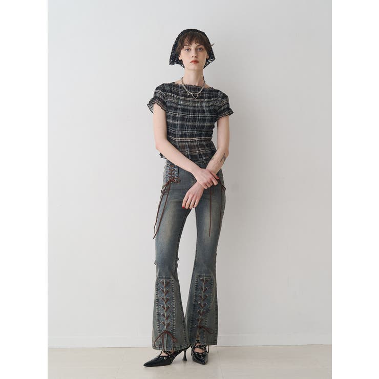 シャーリングシアートップス | jouetie | 詳細画像16 
