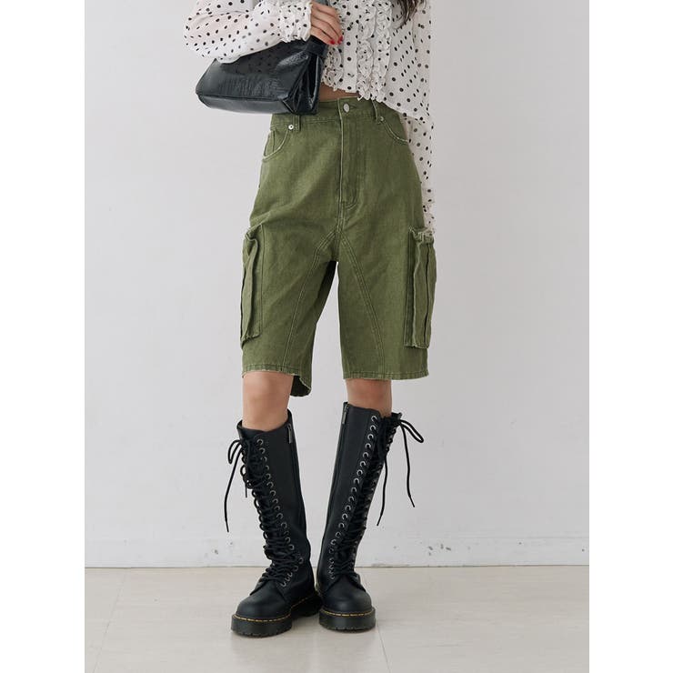 カーゴカプリパンツ | jouetie | 詳細画像2 