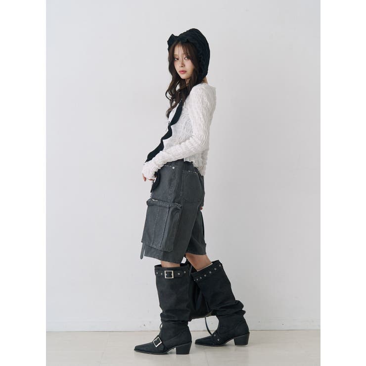 カーゴカプリパンツ | jouetie | 詳細画像8 