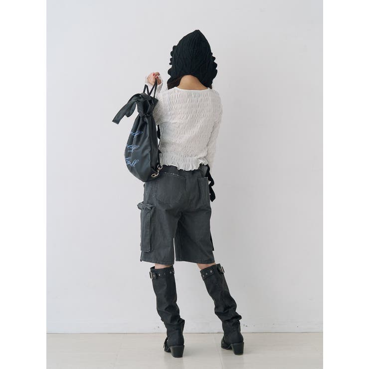 カーゴカプリパンツ | jouetie | 詳細画像9 