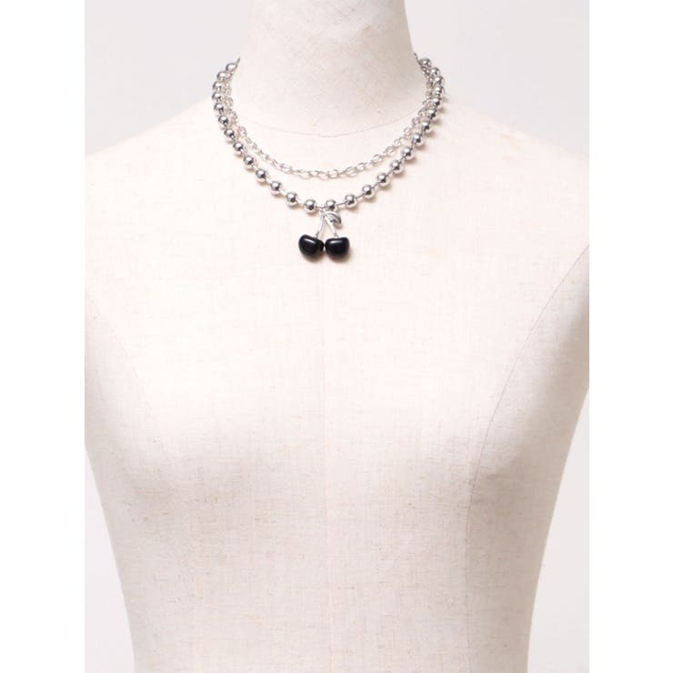 チェリーレイヤードネックレス | jouetie | 詳細画像6 