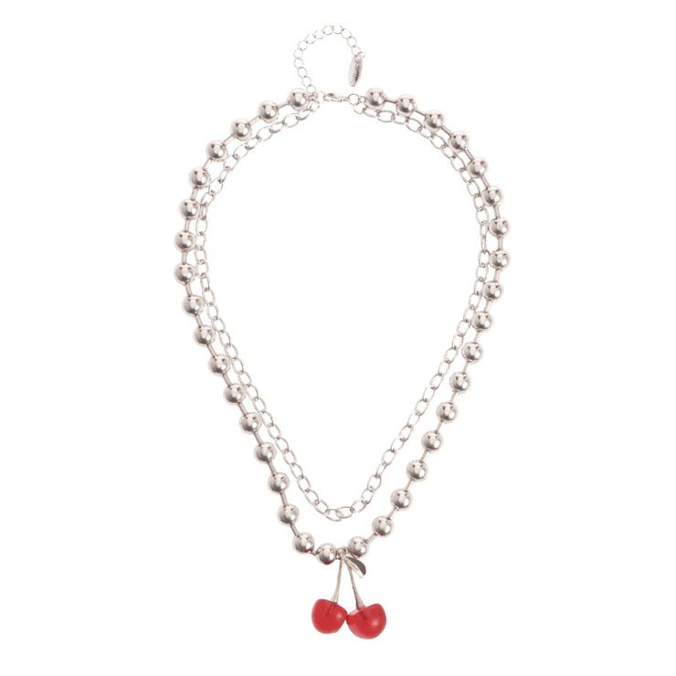 チェリーレイヤードネックレス | jouetie | 詳細画像7 