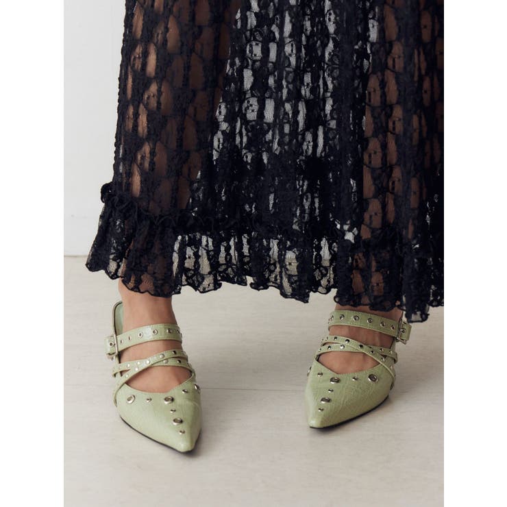 ハトメポインテッドパンプス | jouetie | 詳細画像4 