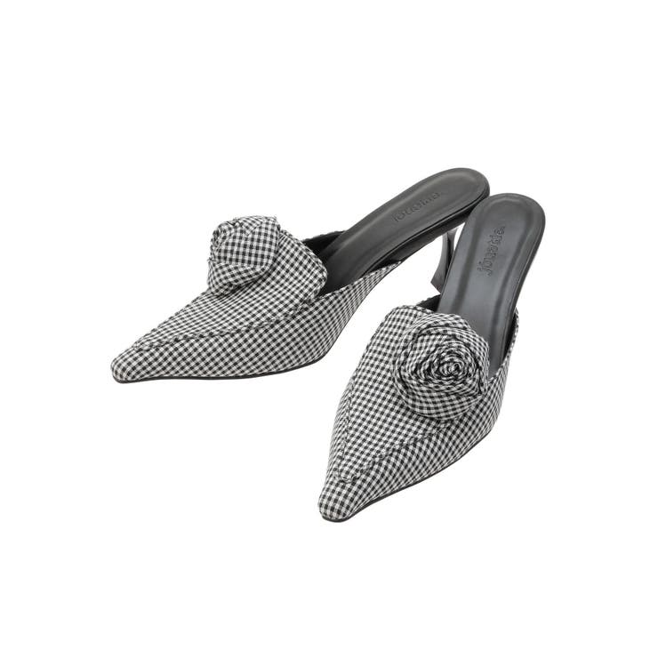 ローズモチーフパターンミュール | jouetie | 詳細画像19 