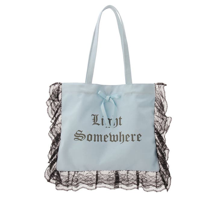 ロゴレースフリルトートバッグ | jouetie | 詳細画像17 