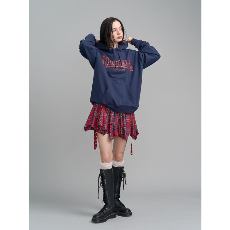 【LONSDALE×jouetie】スタッズBIGフーディー | jouetie | 詳細画像10 