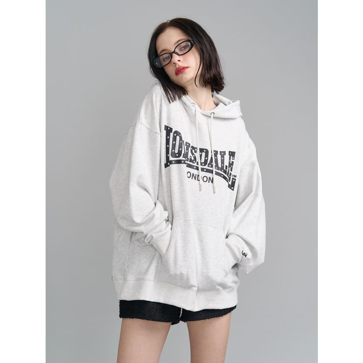 【LONSDALE×jouetie】スタッズBIGフーディー | jouetie | 詳細画像13 