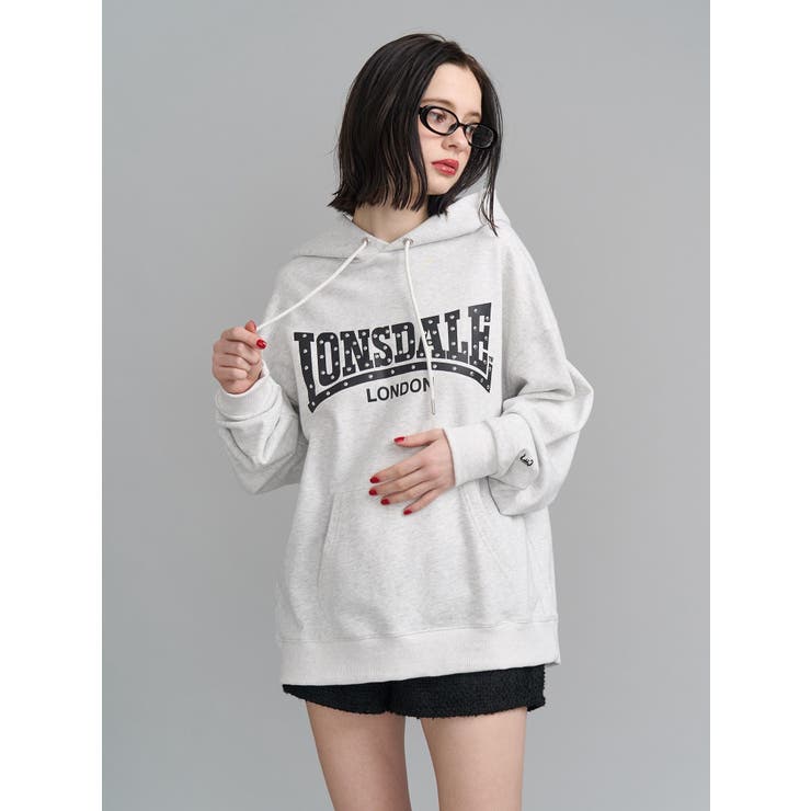 【LONSDALE×jouetie】スタッズBIGフーディー | jouetie | 詳細画像14 