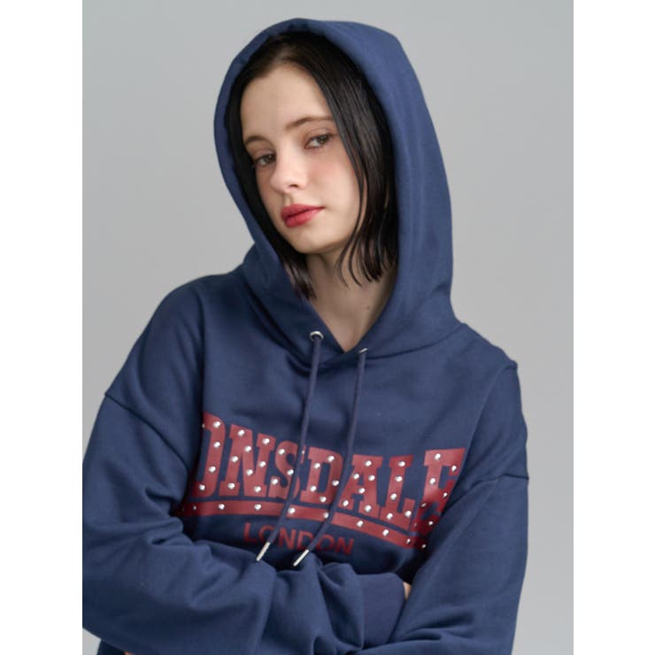 【LONSDALE×jouetie】スタッズBIGフーディー | jouetie | 詳細画像9 