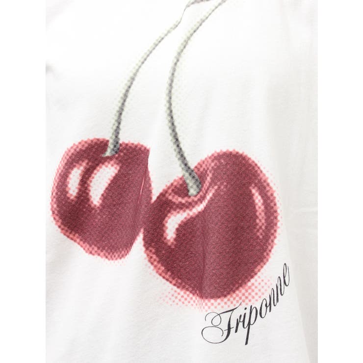 チェリーワンショルルーズTシャツ | jouetie | 詳細画像40 