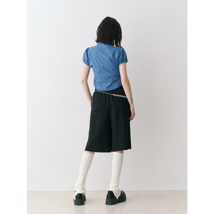 ロゴスウェットハーフパンツ | jouetie | 詳細画像10 