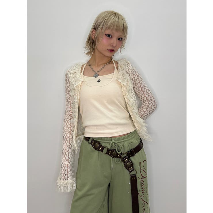 ロゴスウェットハーフパンツ | jouetie | 詳細画像30 