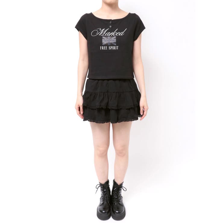 ユニオンジャックラインストーンTシャツ | jouetie | 詳細画像37 