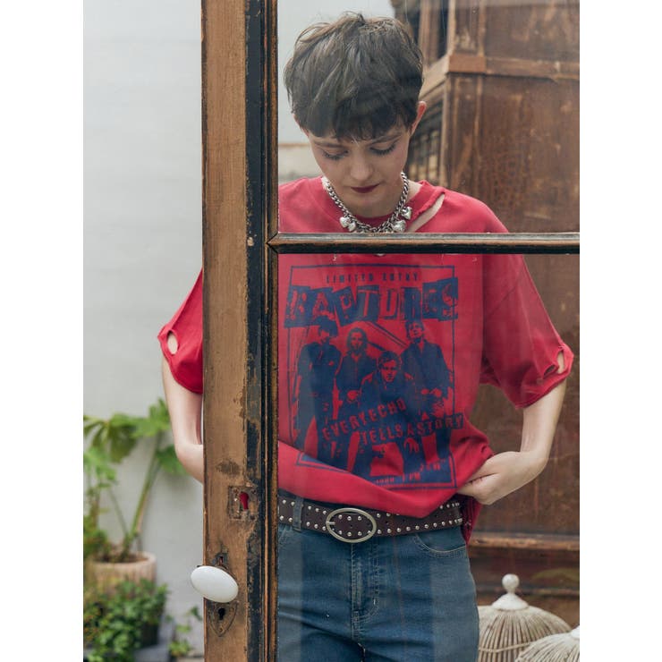 グランジダメージTシャツ | jouetie | 詳細画像10 