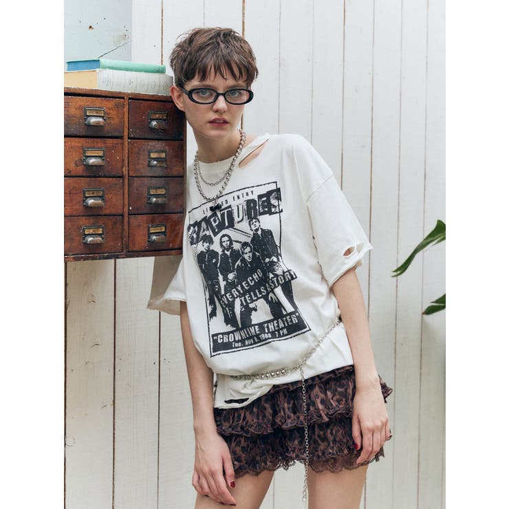 グランジダメージTシャツ | jouetie | 詳細画像19 