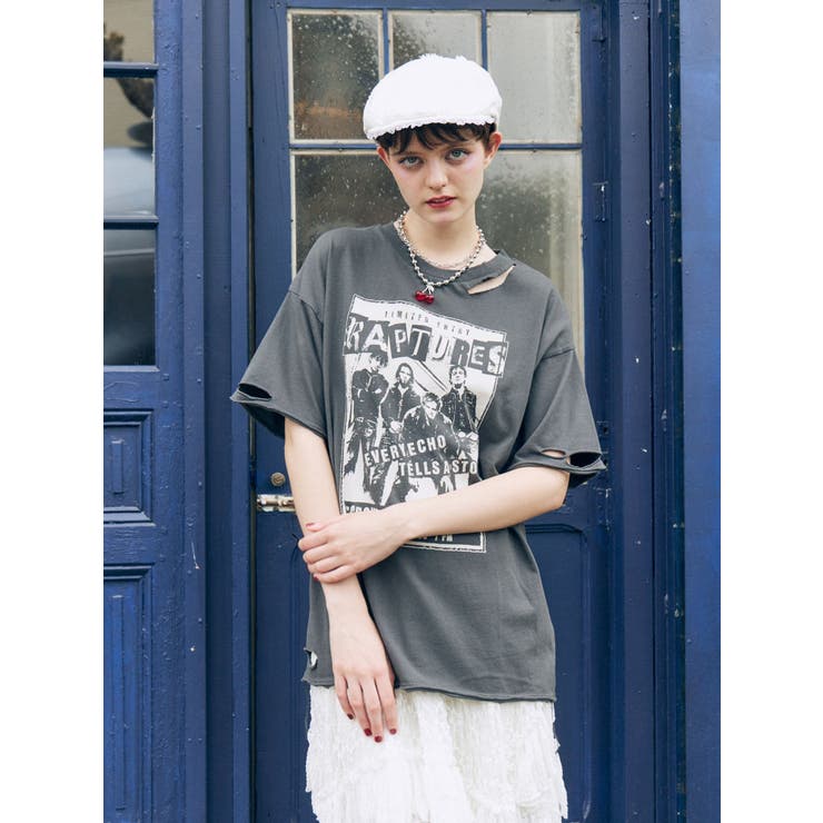 グランジダメージTシャツ | jouetie | 詳細画像2 