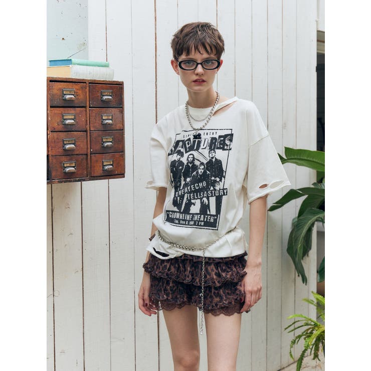 グランジダメージTシャツ | jouetie | 詳細画像21 