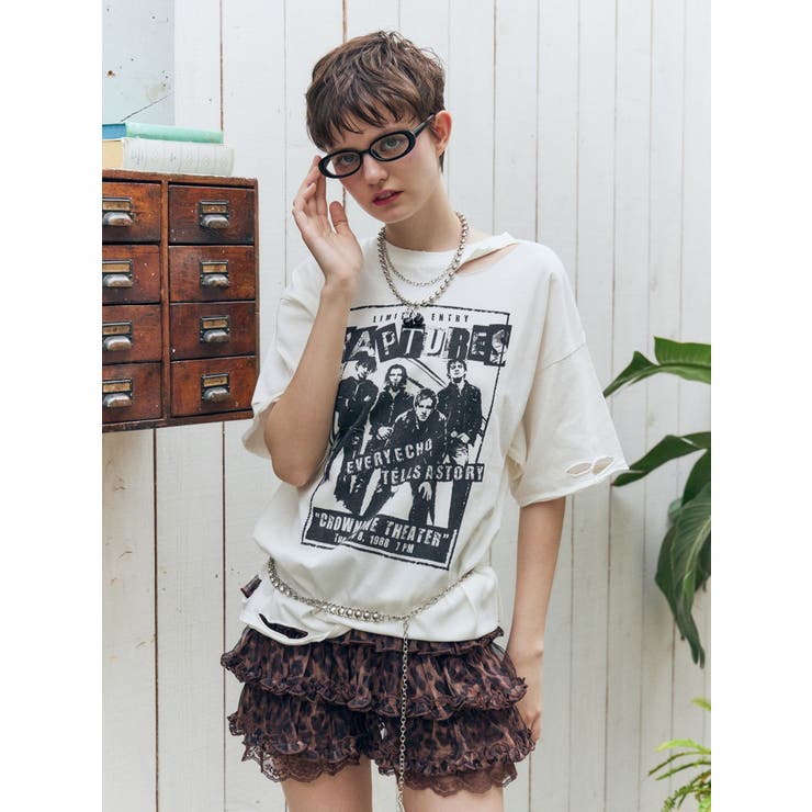 グランジダメージTシャツ | jouetie | 詳細画像22 