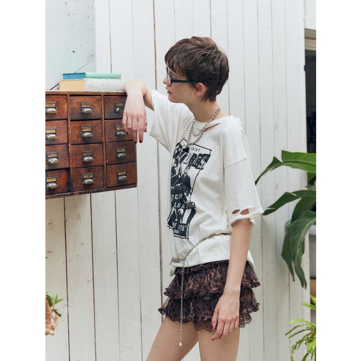 グランジダメージTシャツ | jouetie | 詳細画像23 