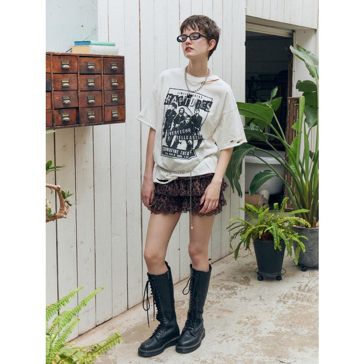グランジダメージTシャツ | jouetie | 詳細画像25 