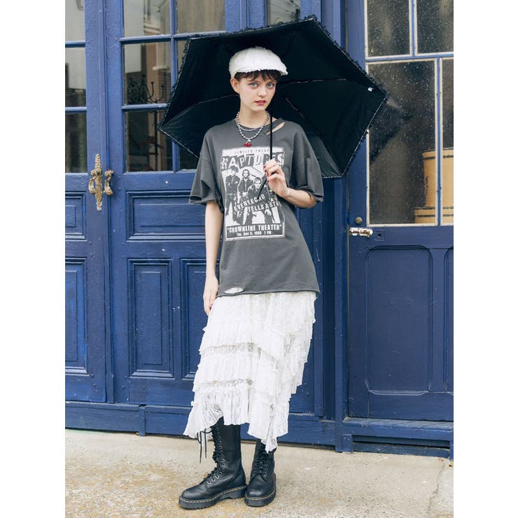グランジダメージTシャツ | jouetie | 詳細画像31 