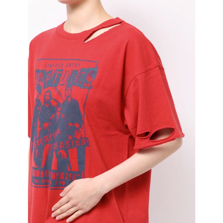 グランジダメージTシャツ | jouetie | 詳細画像39 
