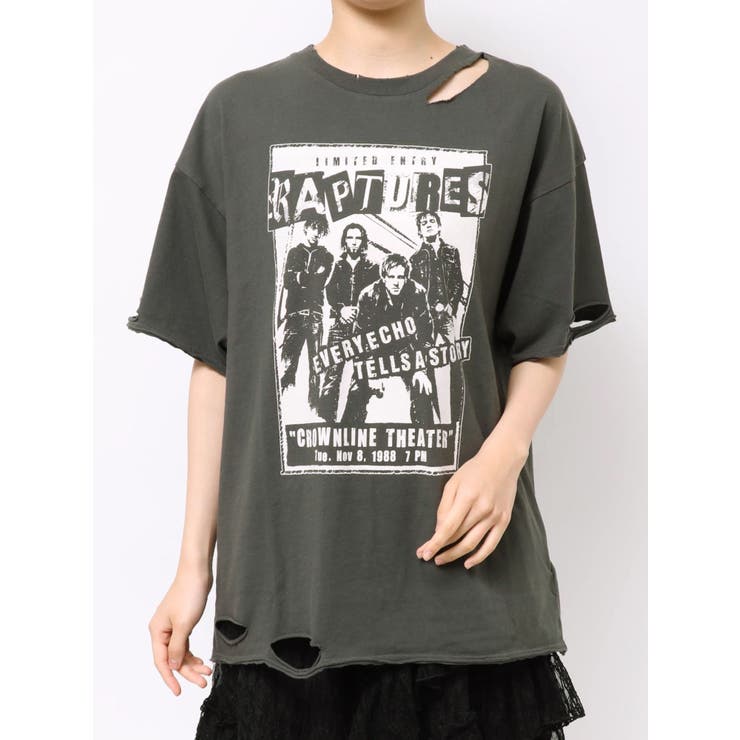 グランジダメージTシャツ | jouetie | 詳細画像47 