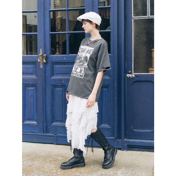 グランジダメージTシャツ | jouetie | 詳細画像7 