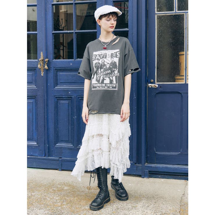 グランジダメージTシャツ | jouetie | 詳細画像9 