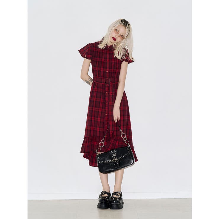 シャーリングシャツワンピース | jouetie | 詳細画像8 