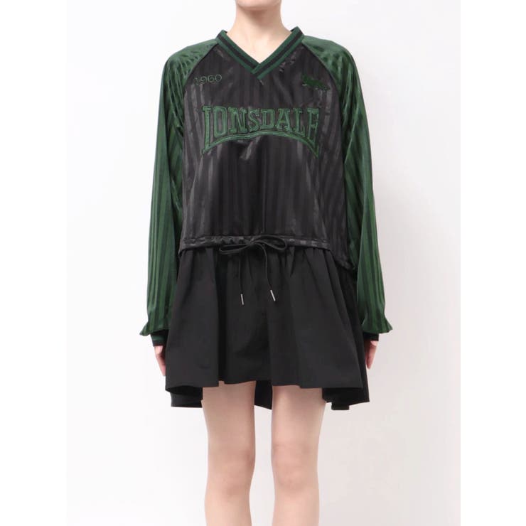 【LONSDALE×jouetie】Vネックチュニックワンピース | jouetie | 詳細画像24 