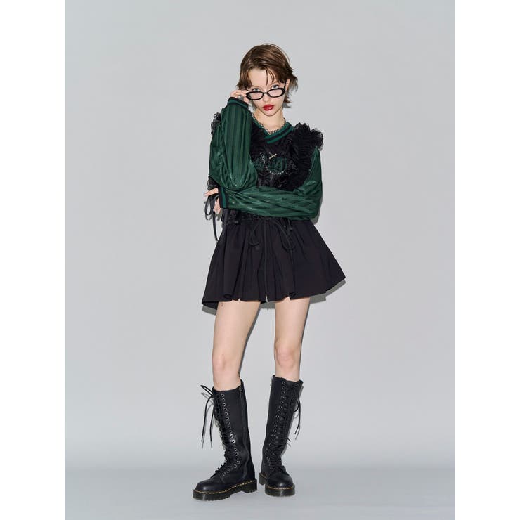 【LONSDALE×jouetie】Vネックチュニックワンピース | jouetie | 詳細画像5 