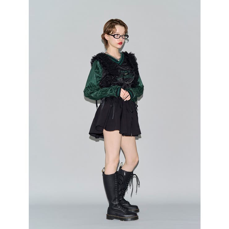 【LONSDALE×jouetie】Vネックチュニックワンピース | jouetie | 詳細画像6 