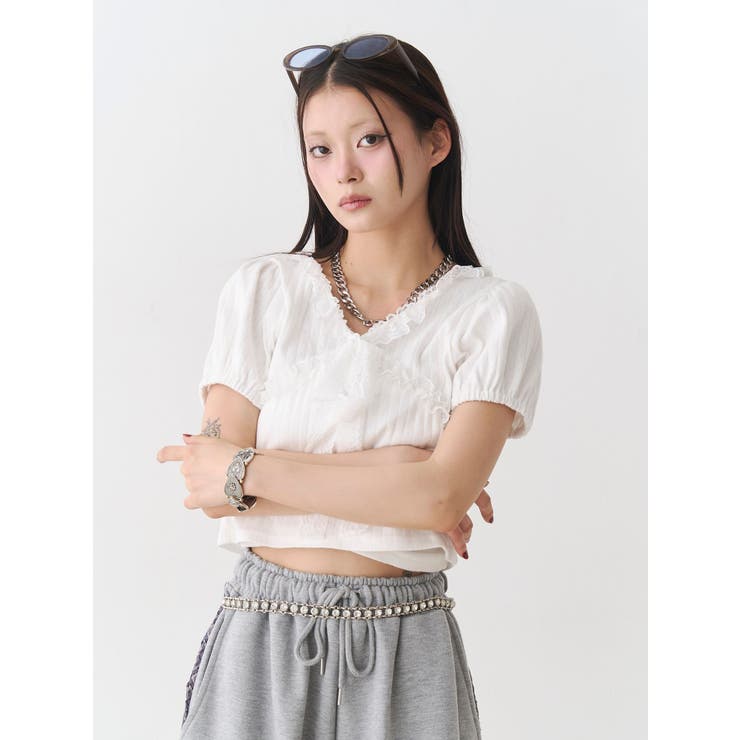 ロゴルーズスウェットパンツ | jouetie | 詳細画像21 