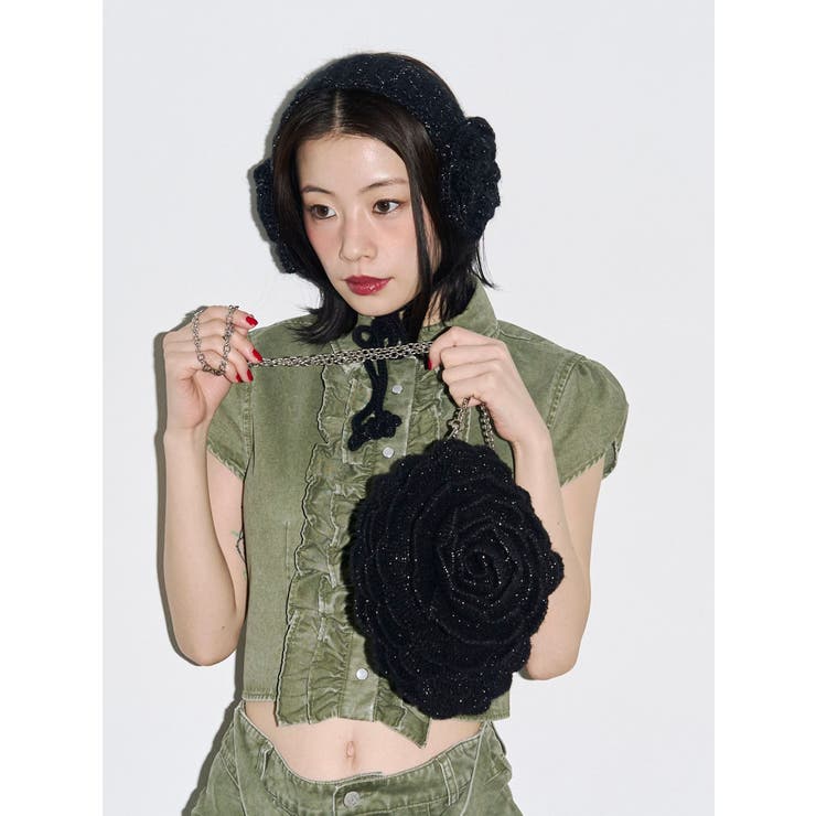 【kaorinomori×jouetie】ローズバッグ | jouetie | 詳細画像4 