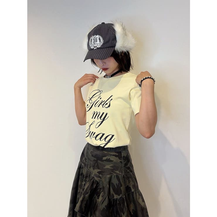 ロゴフィットTシャツ | jouetie | 詳細画像10 