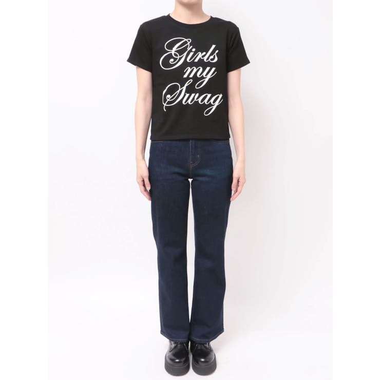ロゴフィットTシャツ | jouetie | 詳細画像20 