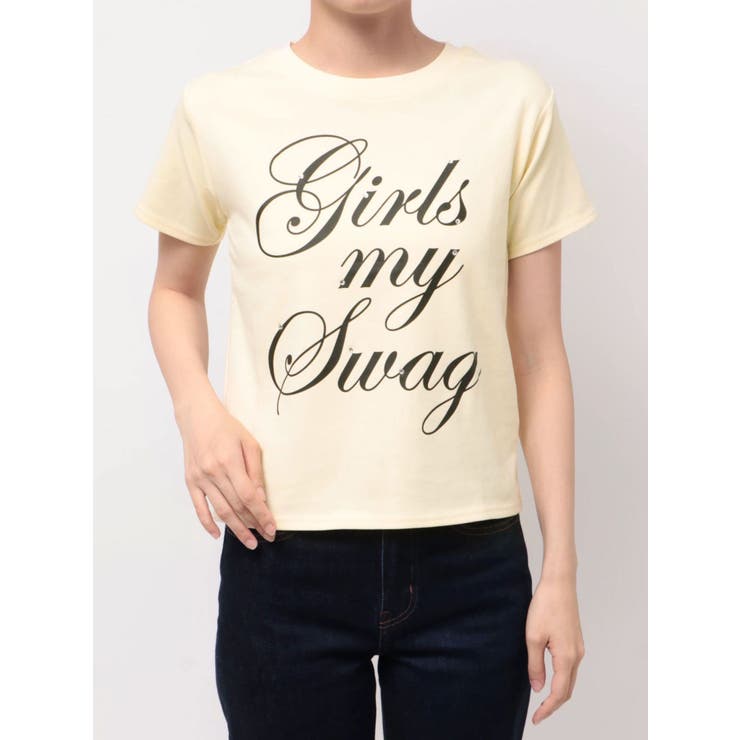 ロゴフィットTシャツ | jouetie | 詳細画像25 