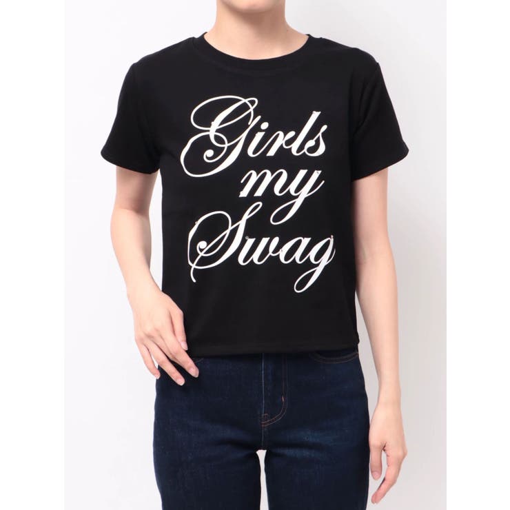 ロゴフィットTシャツ | jouetie | 詳細画像26 