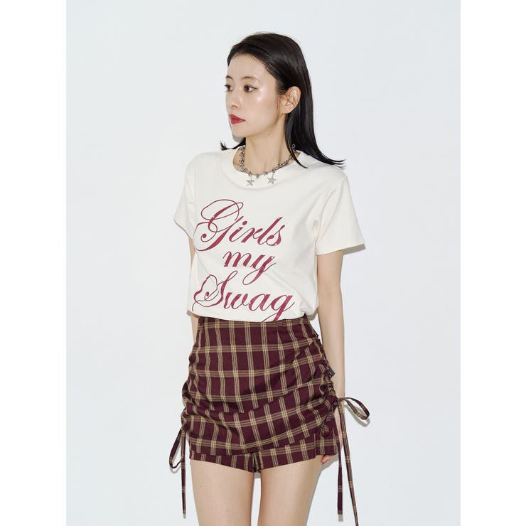 ロゴフィットTシャツ | jouetie | 詳細画像3 