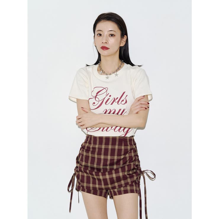 ロゴフィットTシャツ | jouetie | 詳細画像4 